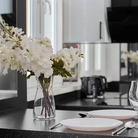 Apartment Black & White Studio With A View By Renters Wroclaw